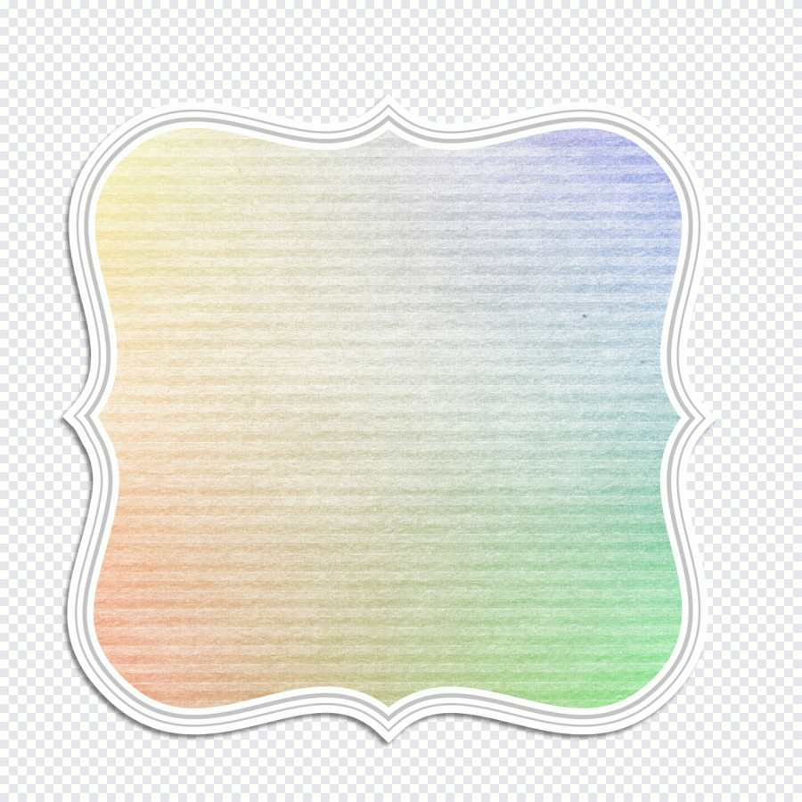 Arc-en-ciel, jaune, marron, rectangle PNG