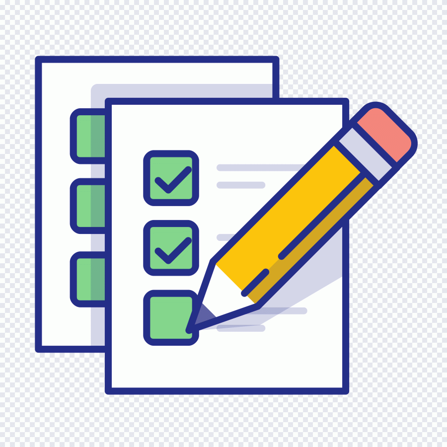 Prueba, notas, icono PNG