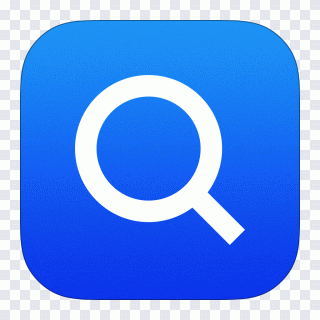 Electric blue symbol, EasyFind, blue PNG