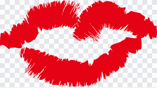 Kuss, niedlich, Liebe, Aquarell, Text PNG