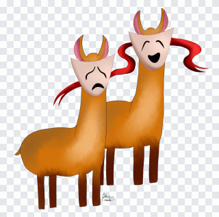 Arte, animais, hobby, camelídeos, cabras PNG