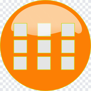 Text, orange PNG