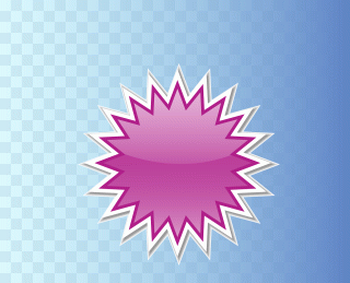 Violett, Stern, Aufkleber, Information PNG