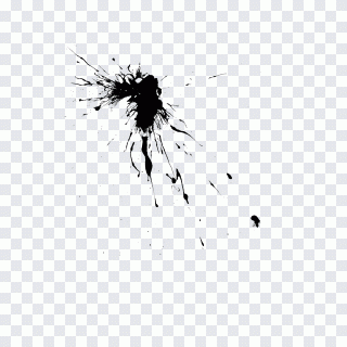Design graphique, encre, blanc, éclaboussure PNG