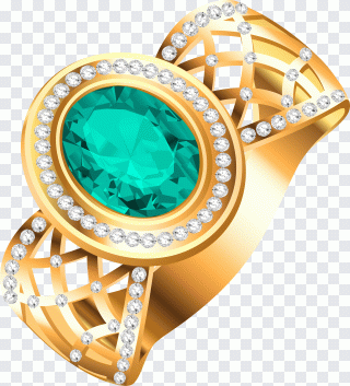 Bague, pierre précieuse, bijoux, encre PNG