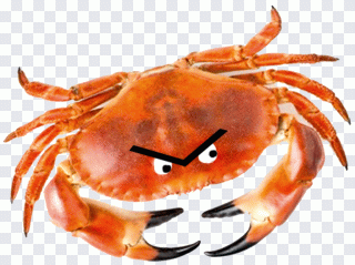 Crabe, humour, nourriture, animaux PNG