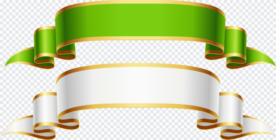 Ruban, dynamique, or, bannière, rubans PNG