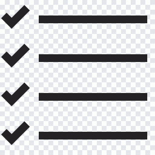 Check, checklist, list, long, menu PNG