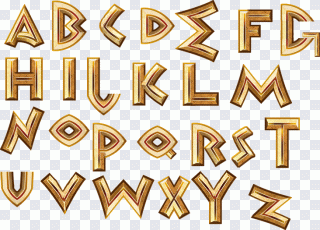 Texte, symbole, laiton PNG
