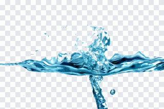Dinâmico, água, respingo, azul, gotículas PNG