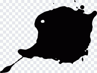 Pintura, salpicadura, tinta, gota, silueta PNG