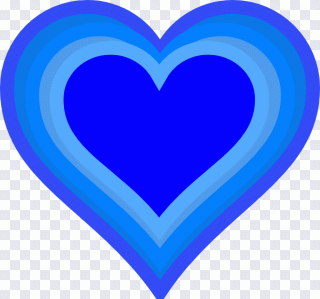 Romantik, Herz, Liebe, blau, Text PNG