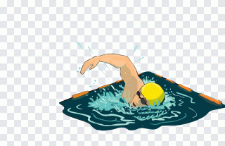 Nadar, natación, piscina, hombre PNG