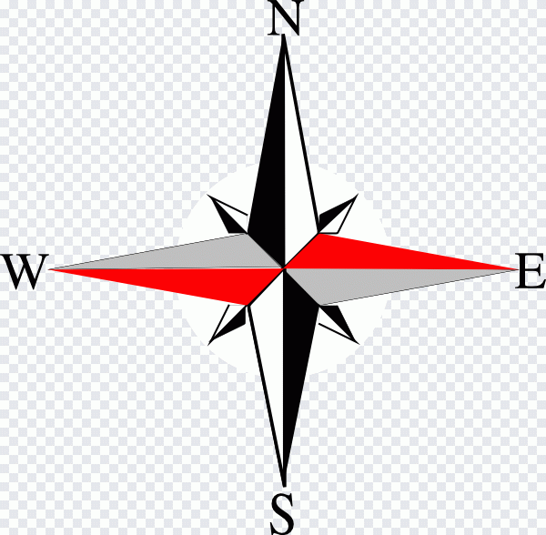 Norden, Windrose, Kompass, Dreieck, Technik PNG
