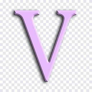 Letter case Alphabet V Thesaurus, purple PNG