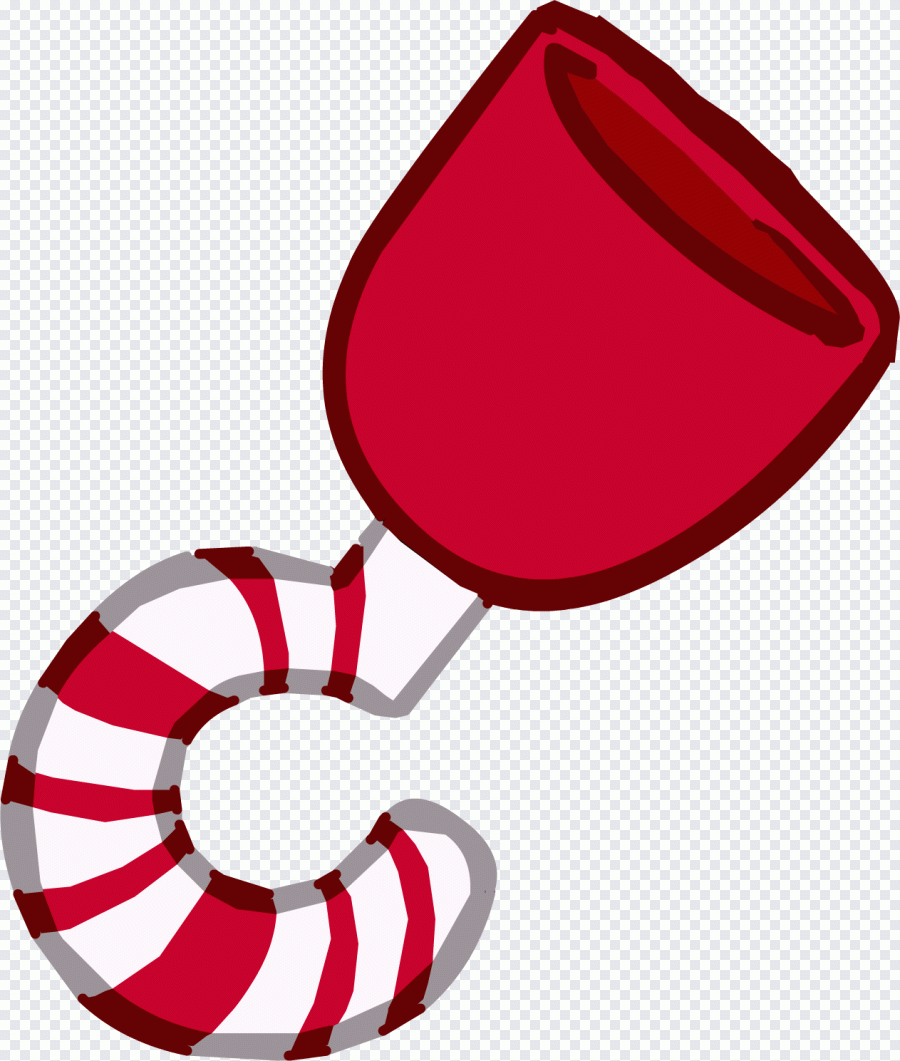 Zuckerstange, Piraterie, rot PNG