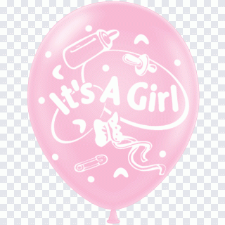 Ballon gonflable, fête, magenta, rose, fille PNG