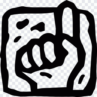 Finger, eins, Hand, Zahlen PNG
