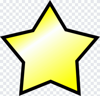 Stern, Dreieck, gelb, Symbol, Zeichnung PNG