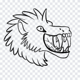 Hund, Flügel, Strichzeichnung, Zeichnung PNG