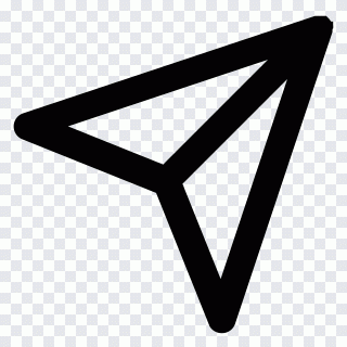 Inbox, letter, mail, message, paper plane PNG
