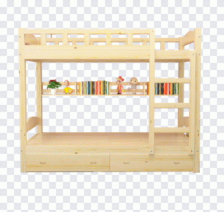 Table Bed frame Wood, Wooden simple double PNG