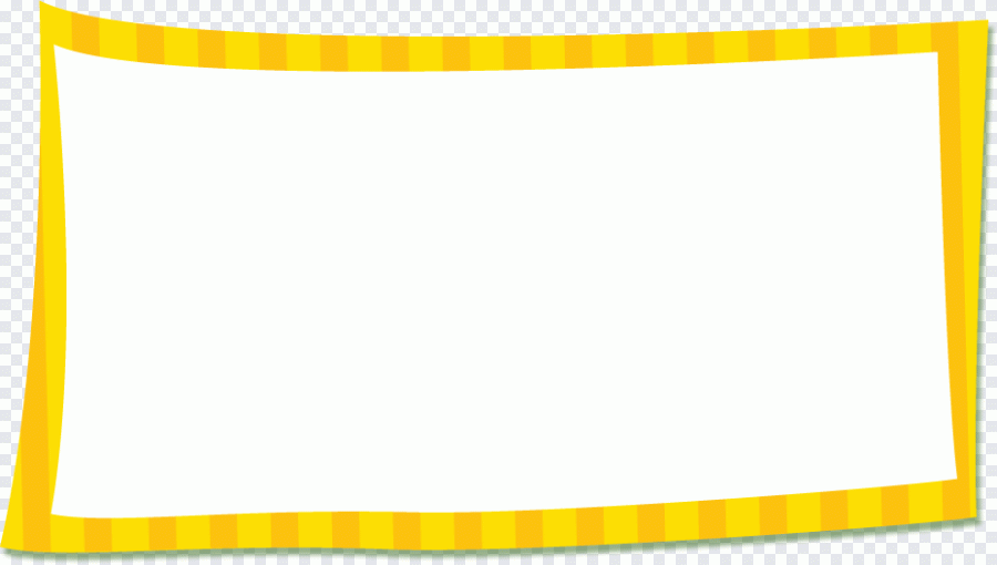 Gelb, Text, Rechteck, Rahmen, Bilderrahmen PNG