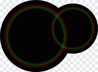 Círculo, íris, sonho, preto, anel PNG