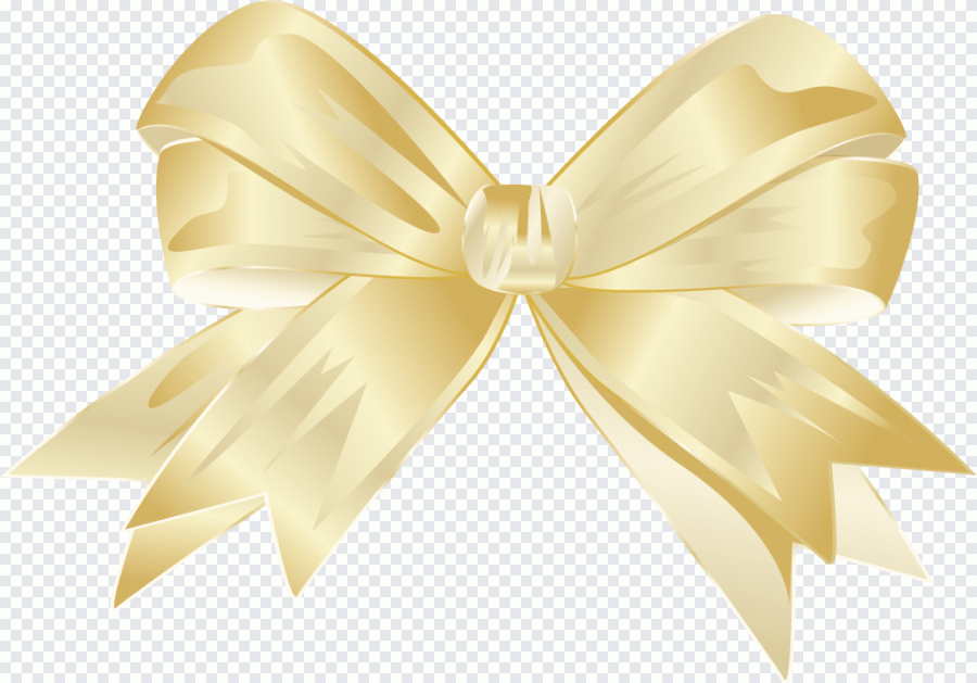 Yellow Bow tie, Beautiful yellow bow tie PNG