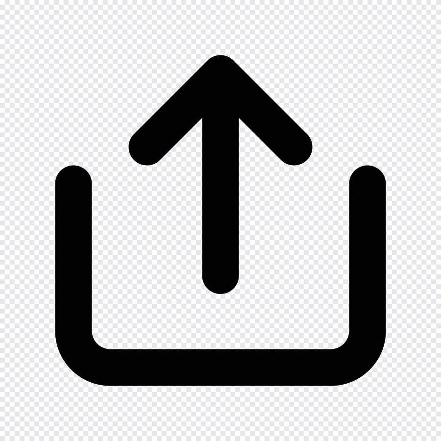 Upload, seta PNG