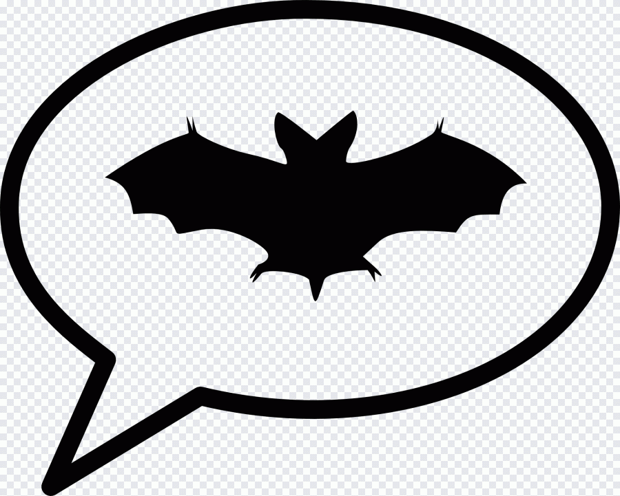 Chauve-souris, discours, ballon gonflable PNG