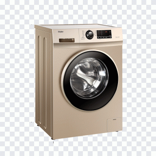 Lavadora, lavado, grifo, dorado, máquina PNG