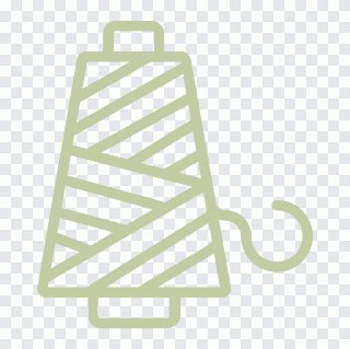 Bobbin Hand-Sewing Needles Thread Yarn PNG
