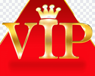 Vip crown, font design, card pop PNG