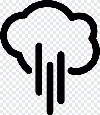 Chuva, símbolo, nuvem, contorno, clima PNG