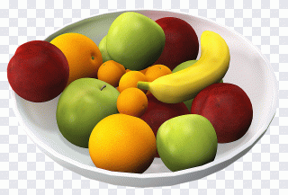 Banane, bol, fruit, nourriture PNG
