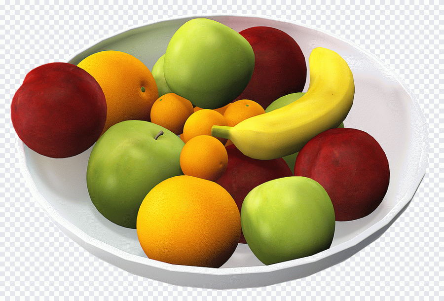 Banane, bol, fruit, nourriture PNG