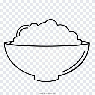 Riz, livre de coloriage, blanc, visage PNG