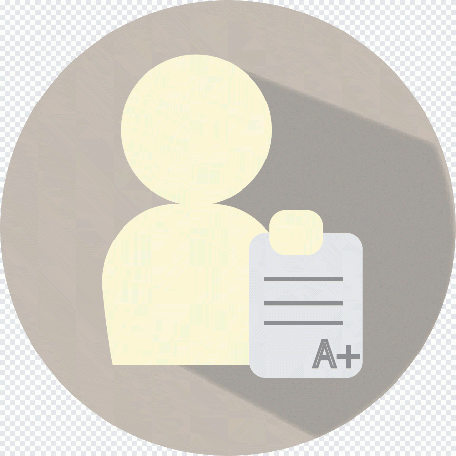Icon, Flat, Flat Icon, Grade, Report Card PNG