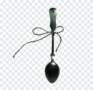 Gabel, Löffel, Seil, braun, Schleife PNG