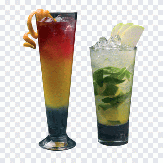 Meeresbrise, Cocktail, Eis, Zitrone PNG