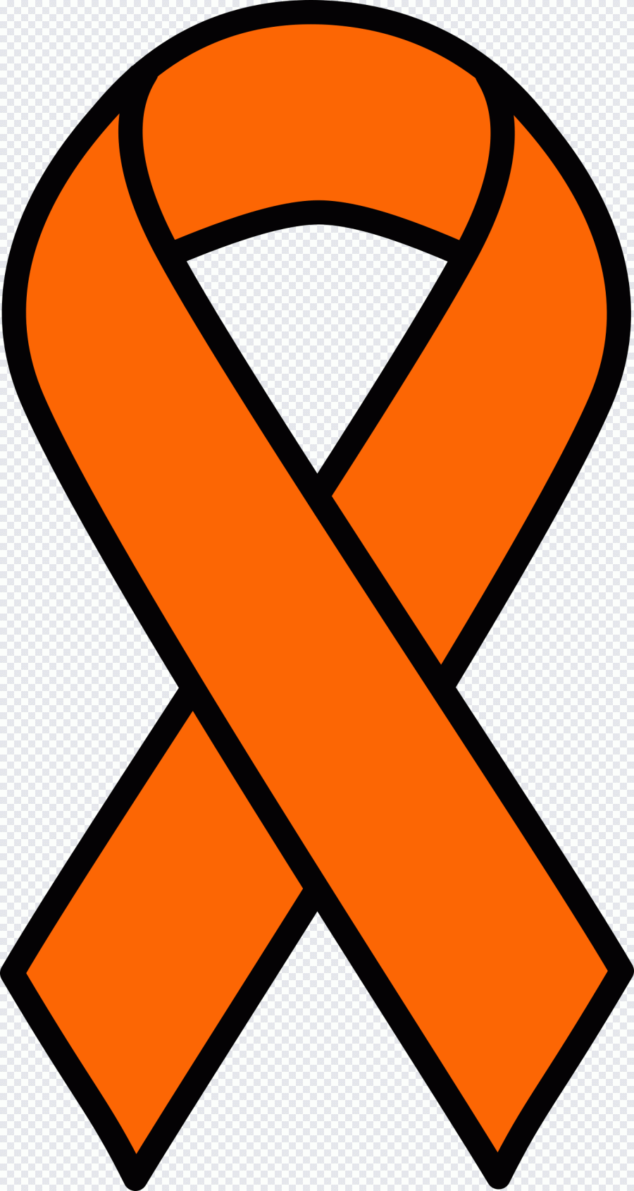Cancer, ruban, texte, enseigne, panneau PNG