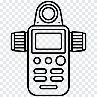 Luz, medição, medidor, sensor PNG
