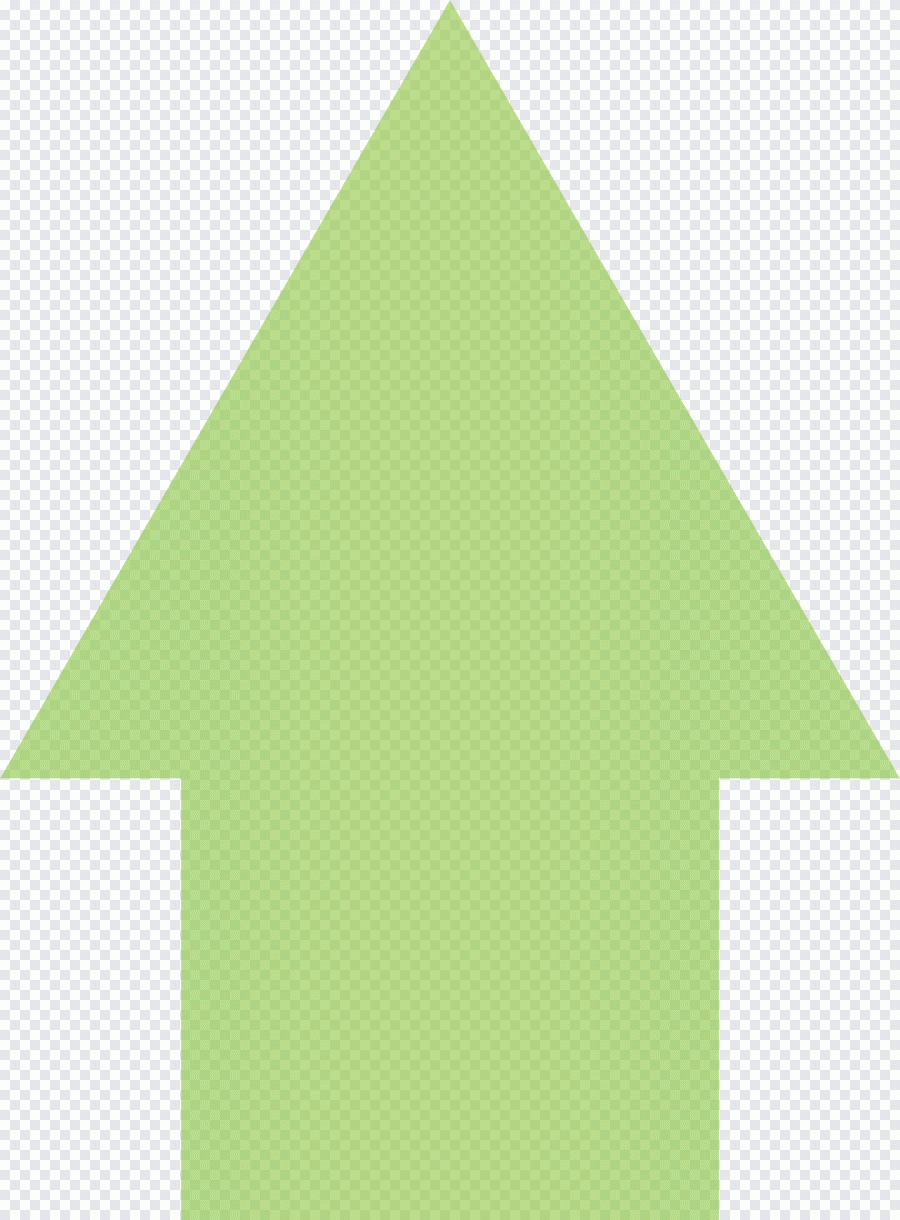 Subida, flecha, verde, icono PNG