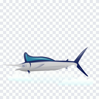 Hai, Zeichentrick, Kunst, Comicfigur, blau PNG