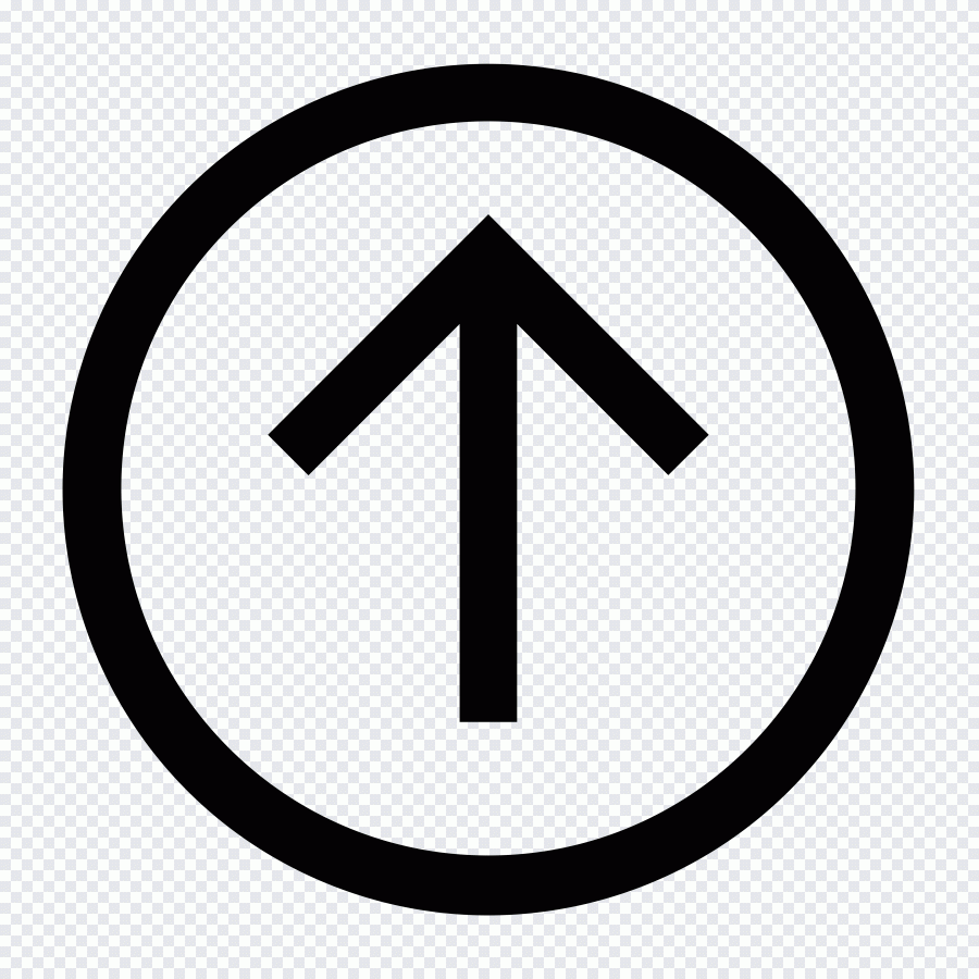 Flecha, dirección, navegación, subida PNG