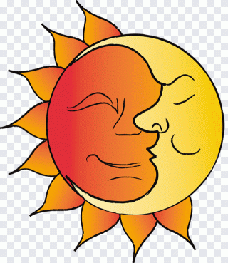 Lua, laranja, desenho animado, arte PNG