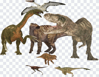 Tyrannosaurus, Fauna, Wildtiere PNG