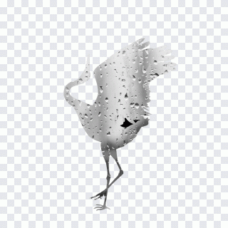 Crane White Drop, White water drops crane PNG