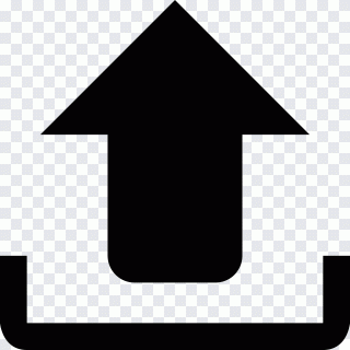 Subida, flecha, rectángulo, triángulo PNG